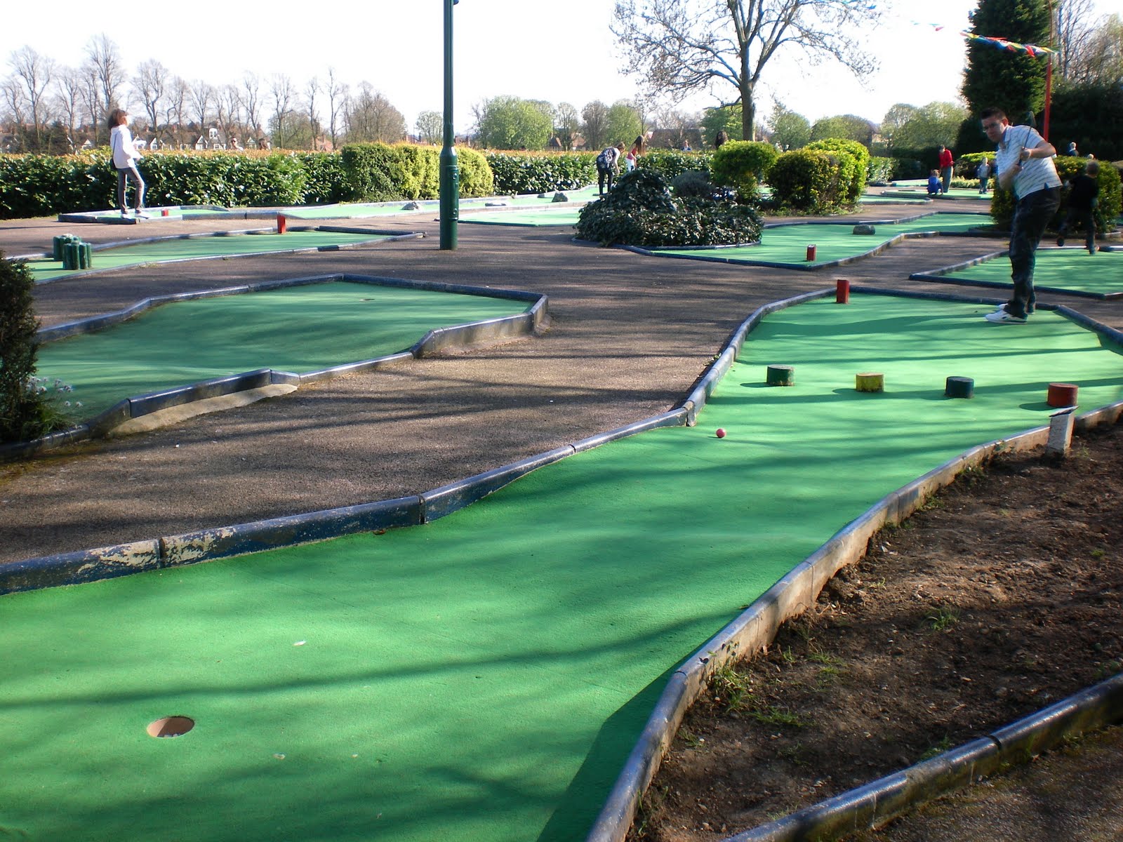 The Ham and Egger Files Crazy World of Minigolf Tour Course Visit