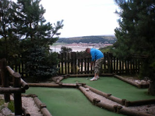 Adventure Golf course on The Great Orme in Llandudno