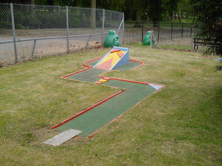 Crazy Golf course at Luton's Wardown Park