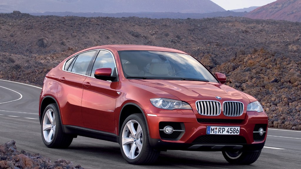 BMW Widescreen Wallpaper: BMW X6 Red Front View Wallpaper 18