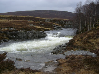 Chest of Dee Waterfall - Cairngorms