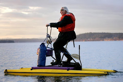 Image of water bike in Seattle