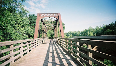 Image of bridge on the Lost Bridge Trail near Springfield, IL