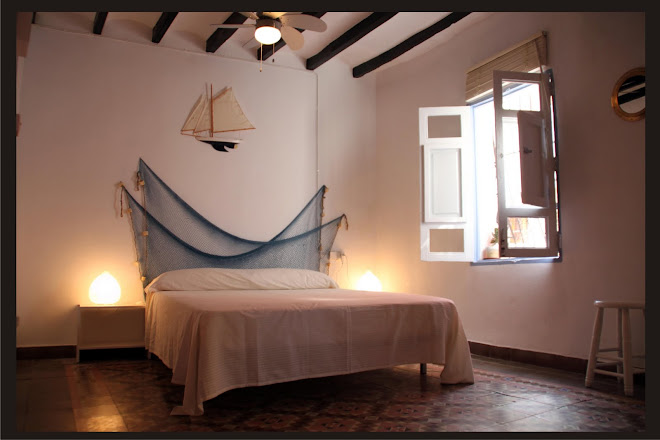 Salón, baño y dormitorio principal.