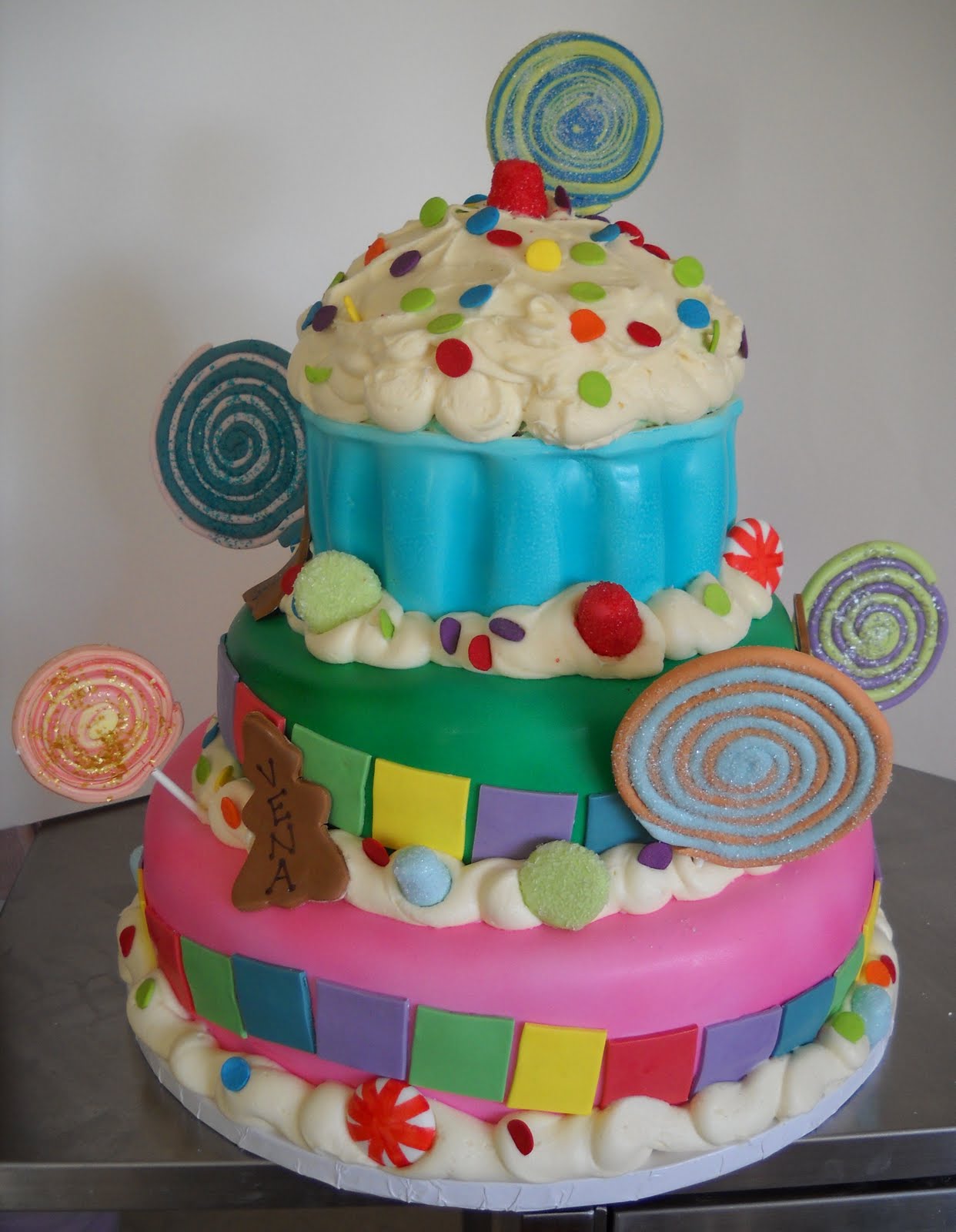 birthday cake ideas beach for girl