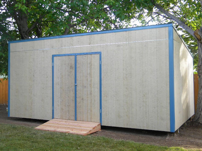 Loafing Style Storage Shed