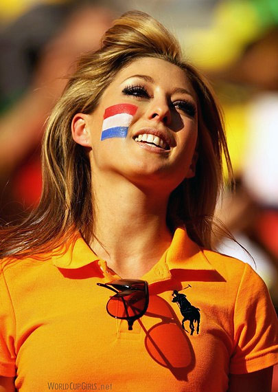 Sexy Sports Girls Players Girlfriends Dutch Sexy Girls Supporting Dutch Team Sexy Holland