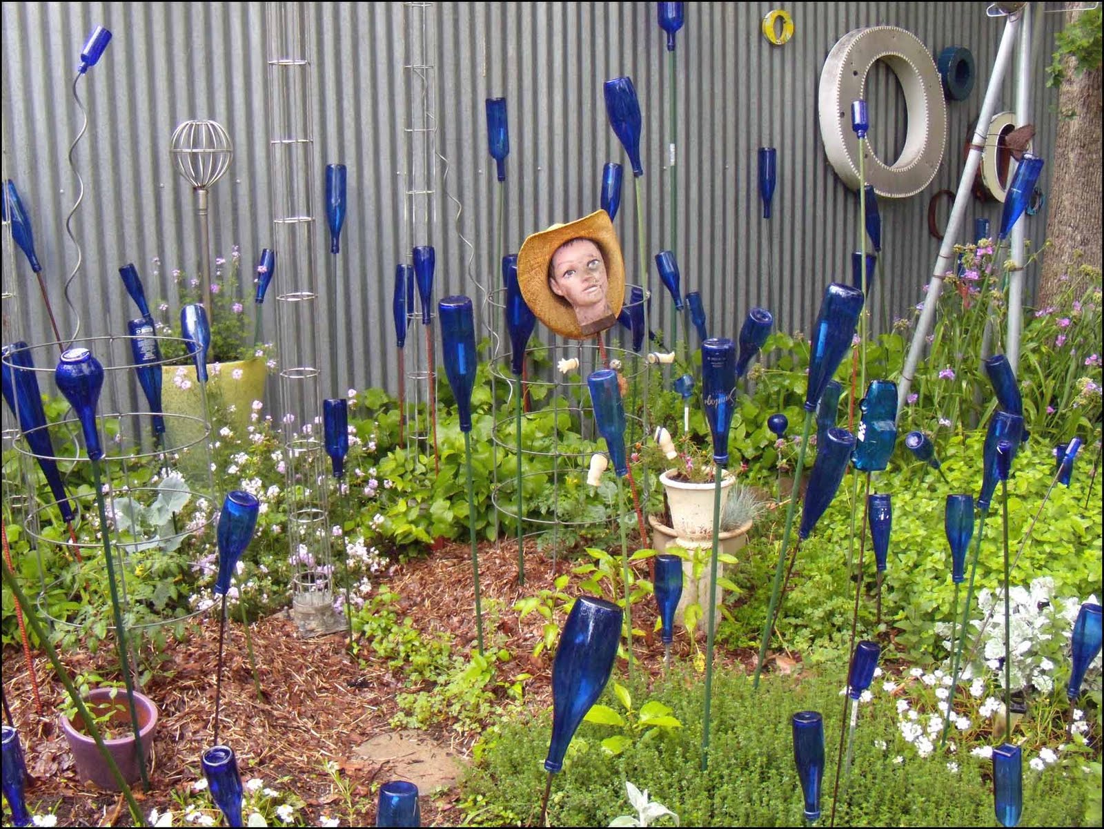 Fully Flummoxed Yard Art