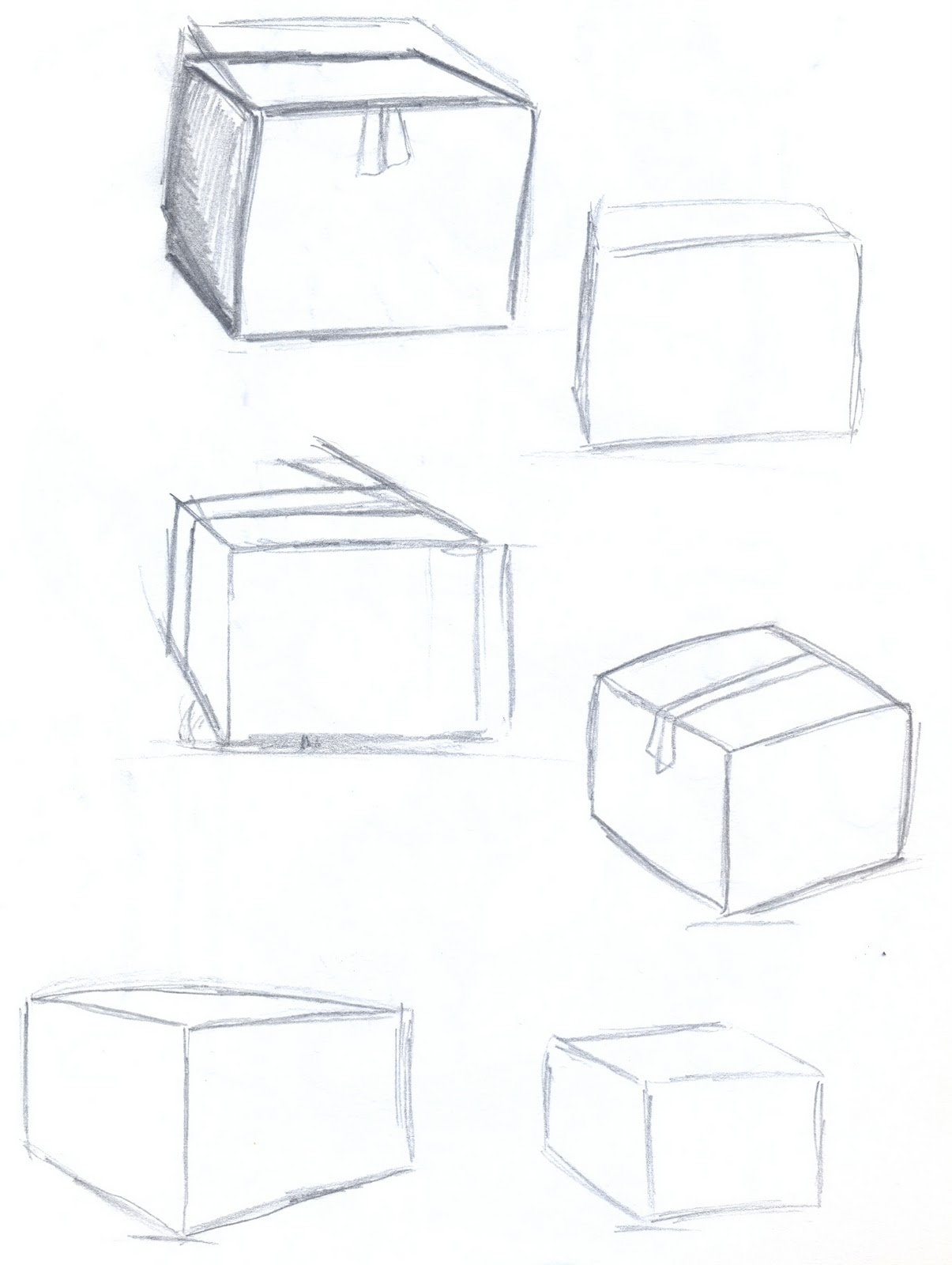 Contact RIzzI.. Life Drawing Drawing Boxes