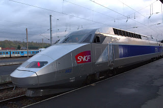 SNCF TGV Train a Grande Vitesse Bullet Train