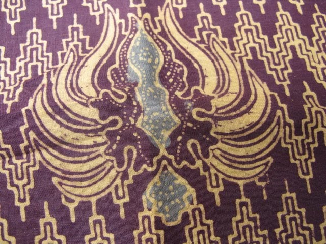 Batik Fabric Garuda Bird Motif As A Symbol Of The State