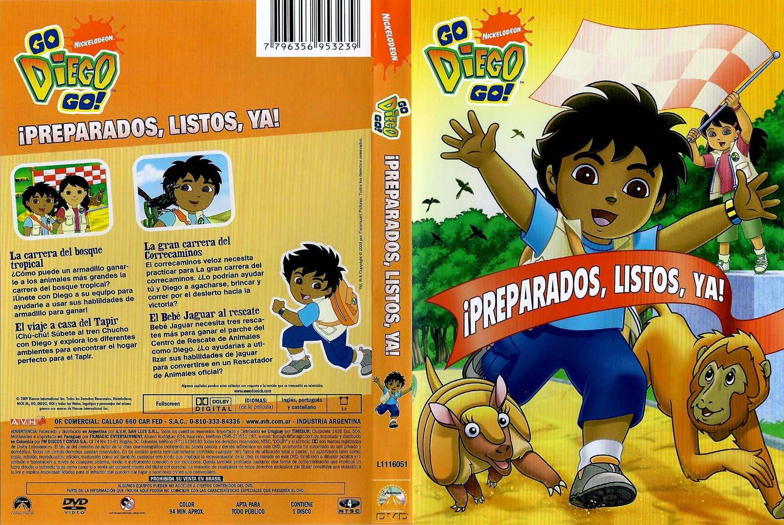 Go Diego Go Dora DVD Lot