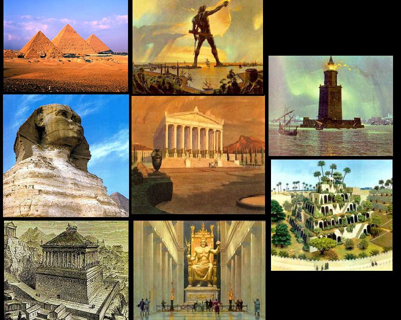 LAS SIETE MARAVILLAS DEL MUNDO Su Historia