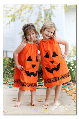 Pillowcase Pumpkin Dress