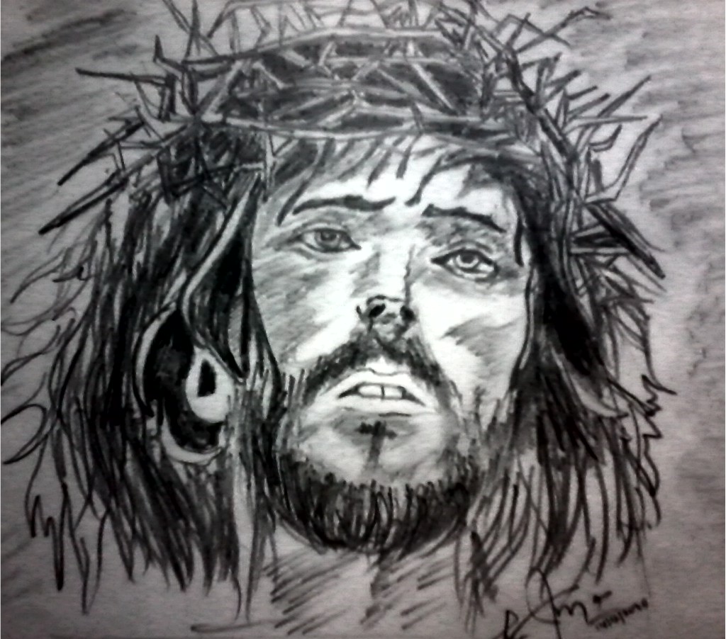 Pencil Sketches: Jesus christ