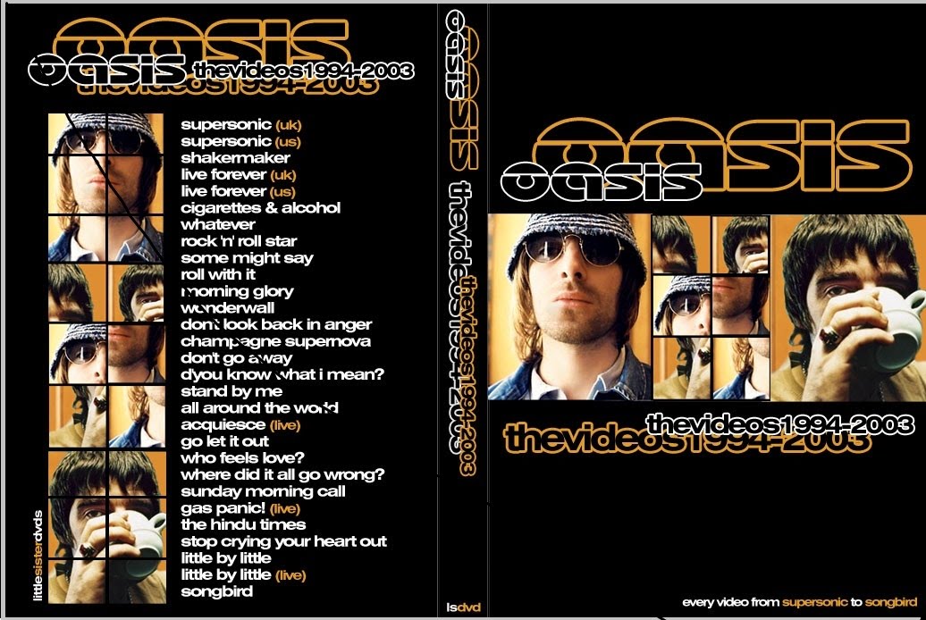BANCA DO ROCK Rock Concert DVD 1415 DVD OASIS 1994 2003 BOOTLEG