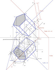 Prisma pentagonal regular de bases oblíquas