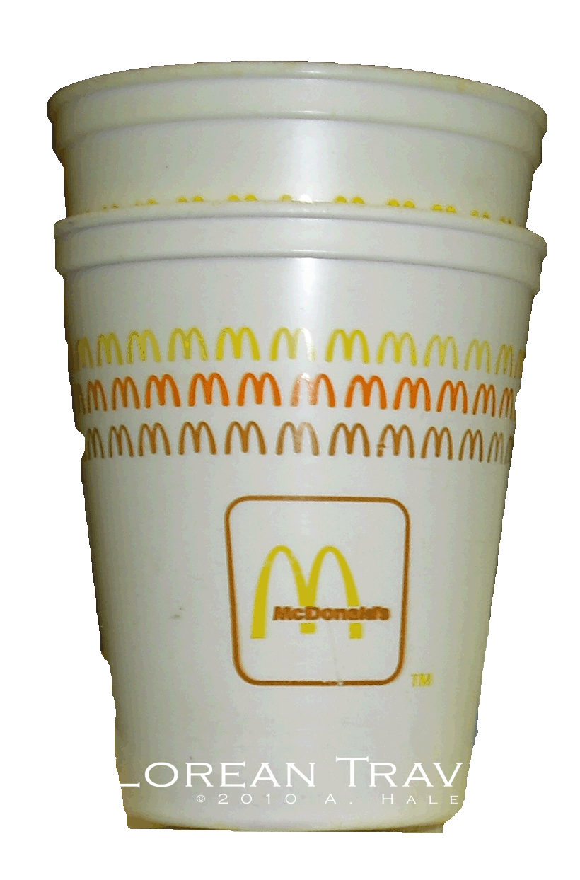 DeLorean Travels McDonald's Soft Serve