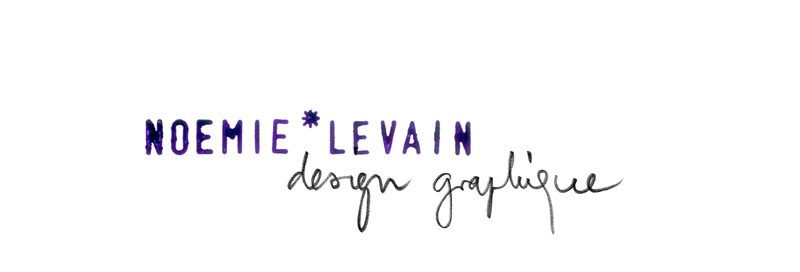 noémie levain * design graphique