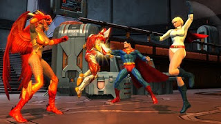 Power Girl screenshots in DC Universe Online video game