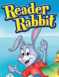 rabbit on cover of box art with logo above