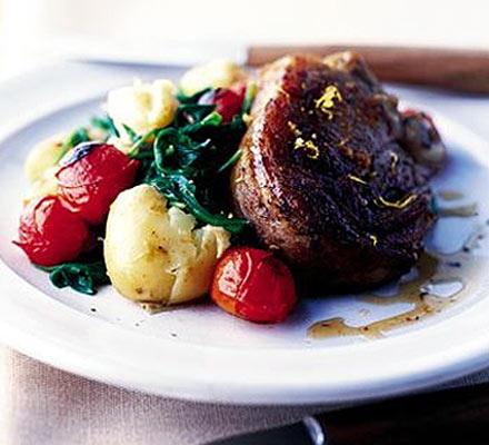 Grilled lamb & potato crush recipe | Grilled Recipes