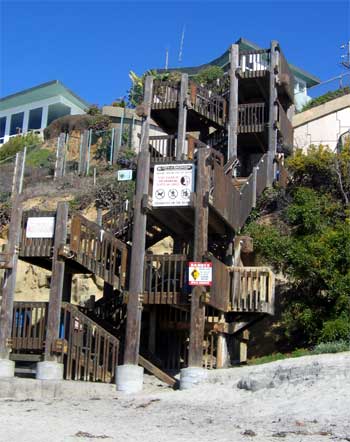 O Bar de praia precisa de Escadas?