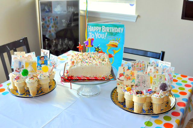 Finding My Aloha Vintage Themed First Birthday Party