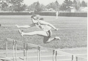 Judy C. Flying Over the Hurdles