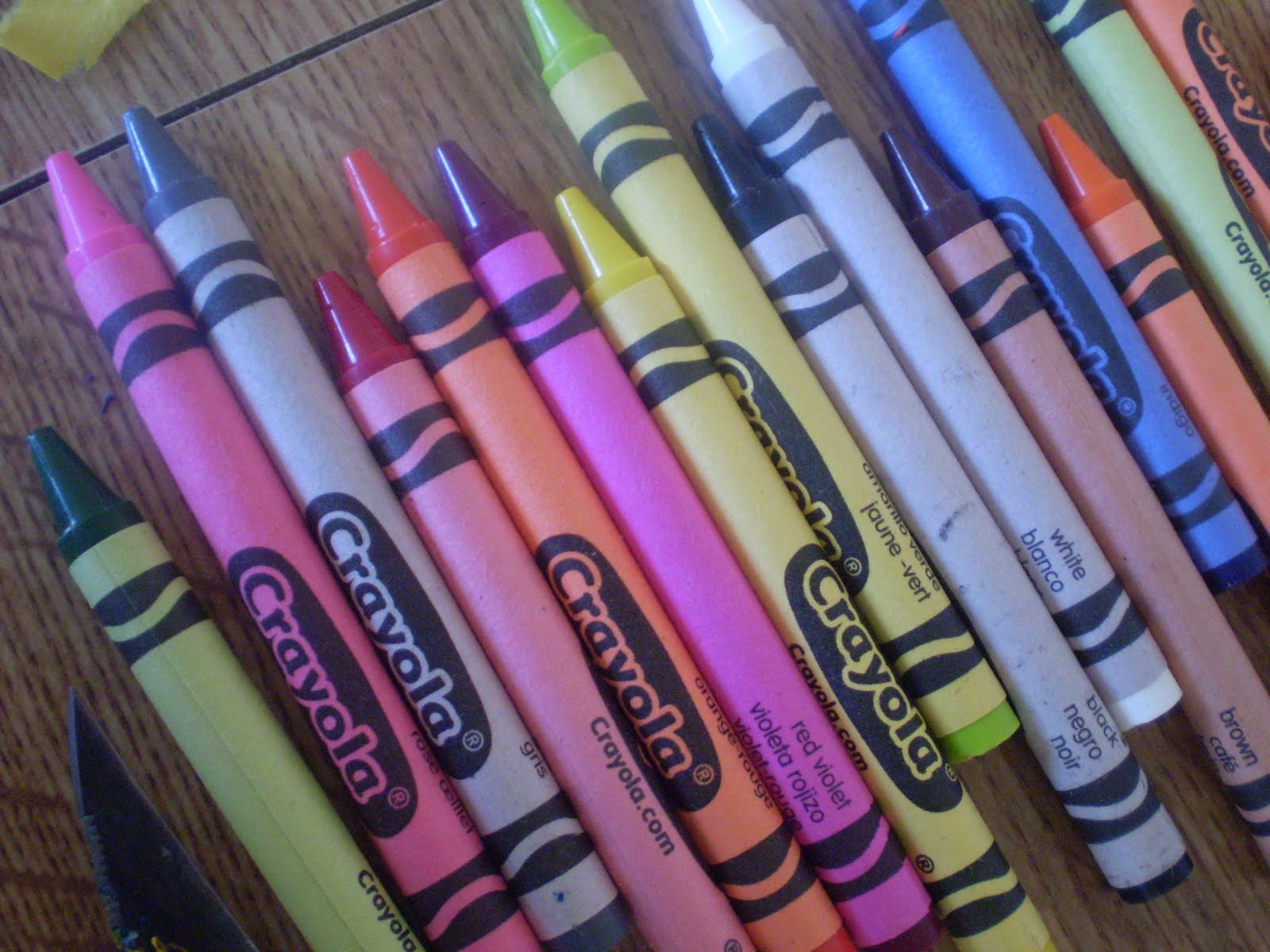 ada brown Sesame Street Crayons