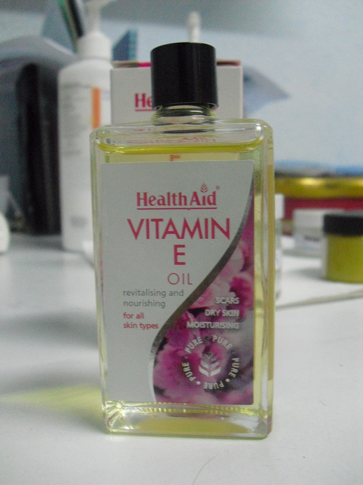 Tales of E Start of using Vitamin E on my Eczema