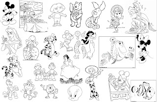 LAS MANUALIDADES DE PANCHITA: 2000 DIBUJOS INFANTILES PARA COLOREAR