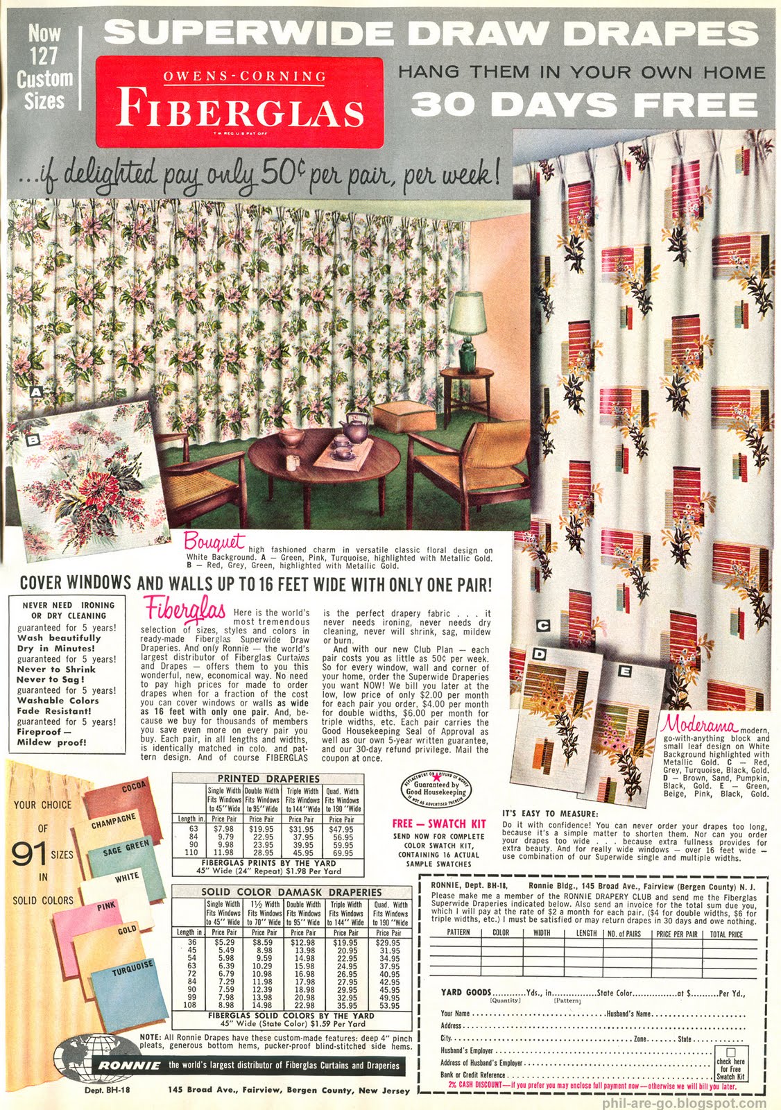 Phil Are Go Owens Corning Fiberglass Curtains Look Don T Touch