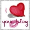 I love your blog - Award