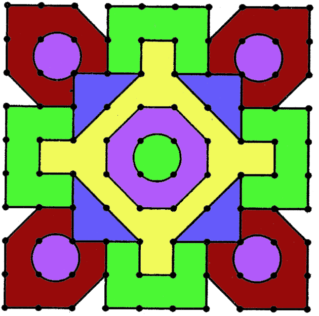 Art and Fashion: Diwali rangoli designs images Colorful Simple Rangoli