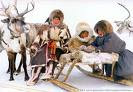 Russians with Reindeer