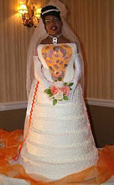 Life-Sized Wedding Cake!