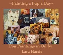 My Painting a Pup a Day Blog Button