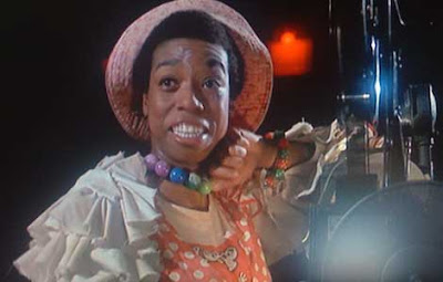 Lynne Thigpen in her Godspell costume, looking very young