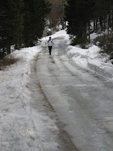 Verso il Rifugio Baranci in Pusteria, 21 marzo 2010