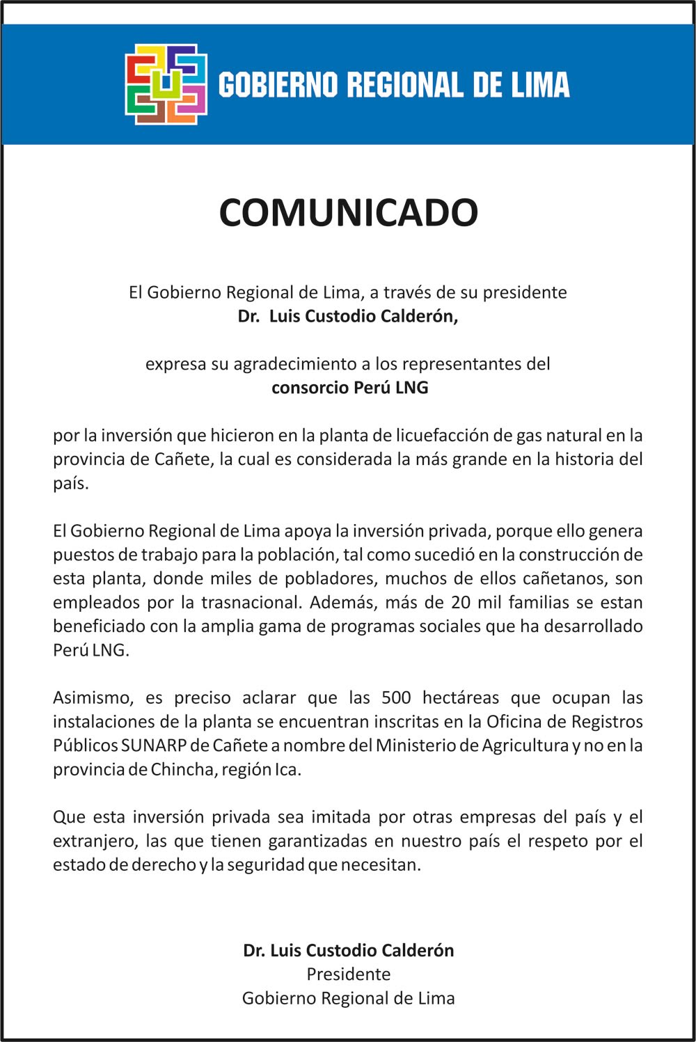 CTADES NOTICIAS COMUNICADO DE PRENSA CTADES NOTICIAS COMUNICADO DE PRENSA
