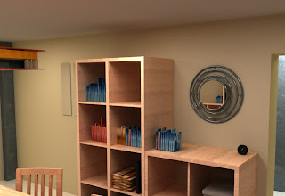 Diseñador Grafico - Modelador 3D: Protector de Chimenea y marco para