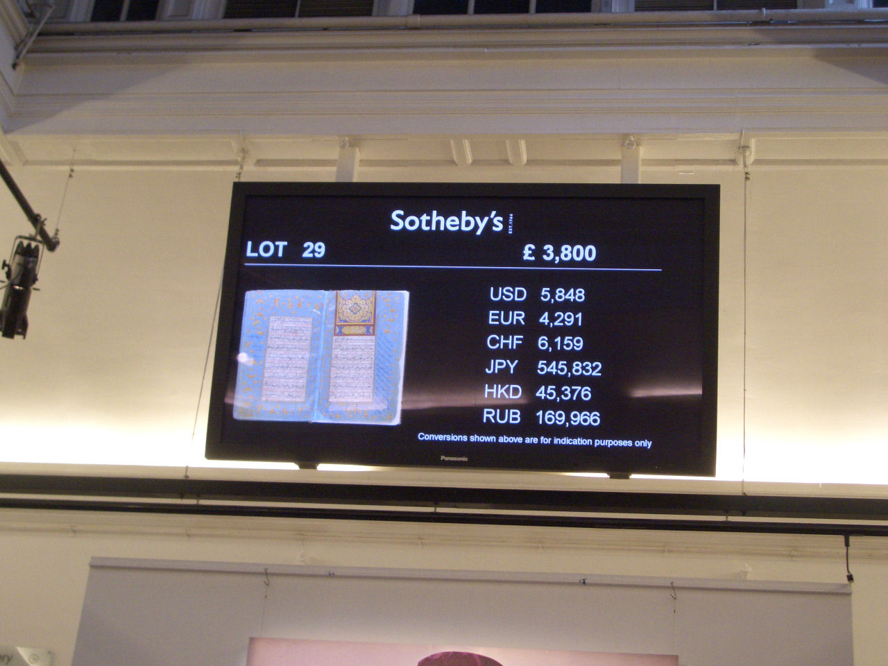 The Local Tourist Sotheby's auction