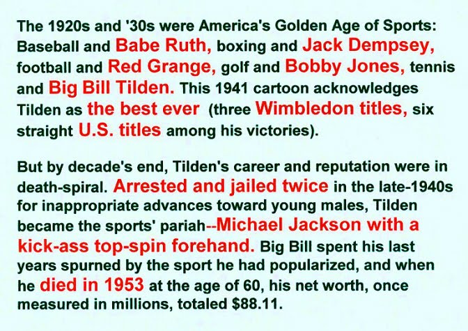 Bill Tilden: The back story...