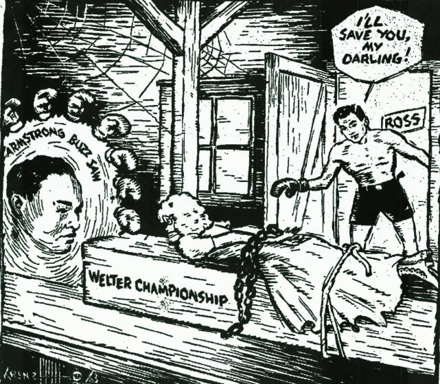 May 1938...Henry Armstrong, Barney Ross