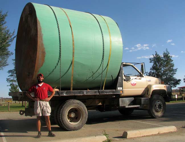 Philmont Scout Ranch Old Water Tank Removal