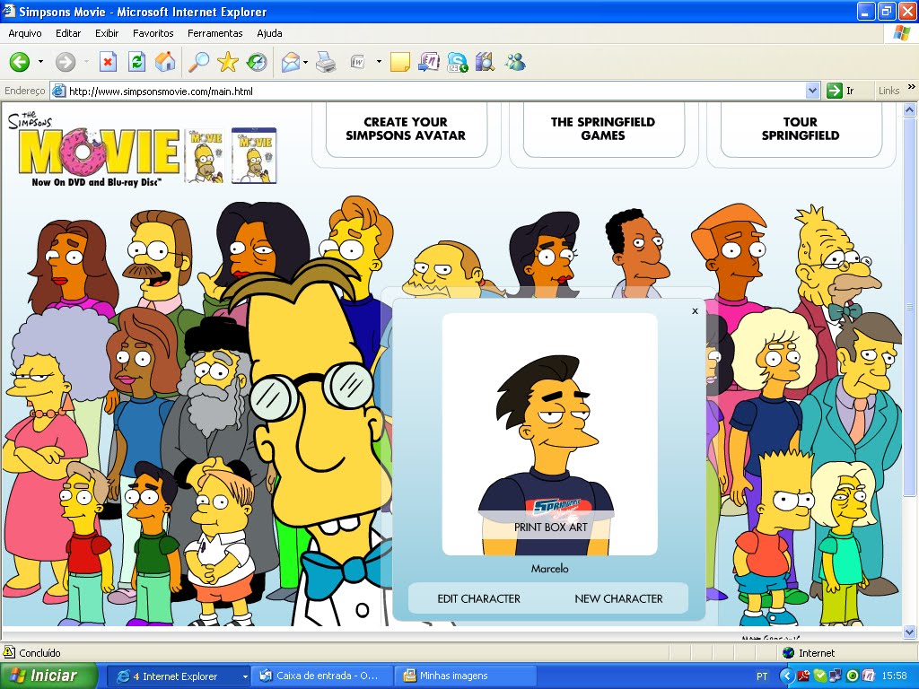 MARKETING DIGITAL Googly! Avatar Simpsons