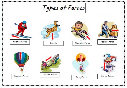 Worksheet On Types Of Forces