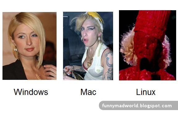 Windows vs Mac vs Linux Poster