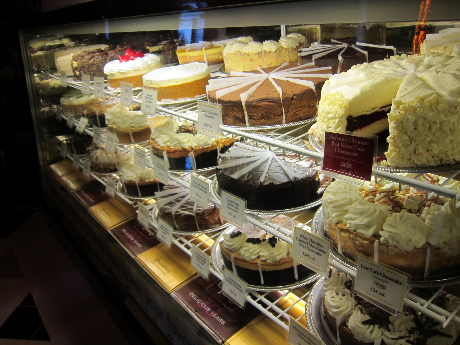 More adventures in Singapore and Beyond Cheesecake factory San Francisco